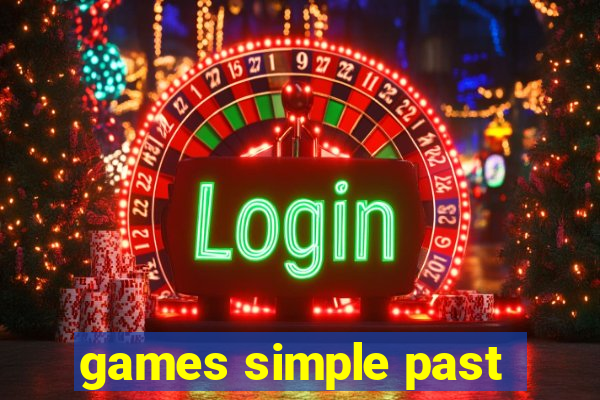 games simple past